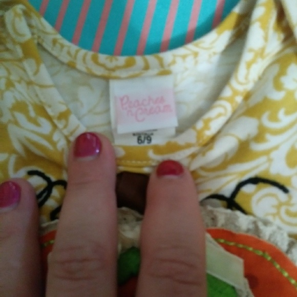 RicRac & Ruffles Pumpkin Romper🎃VEUC - Picture 2 of 4